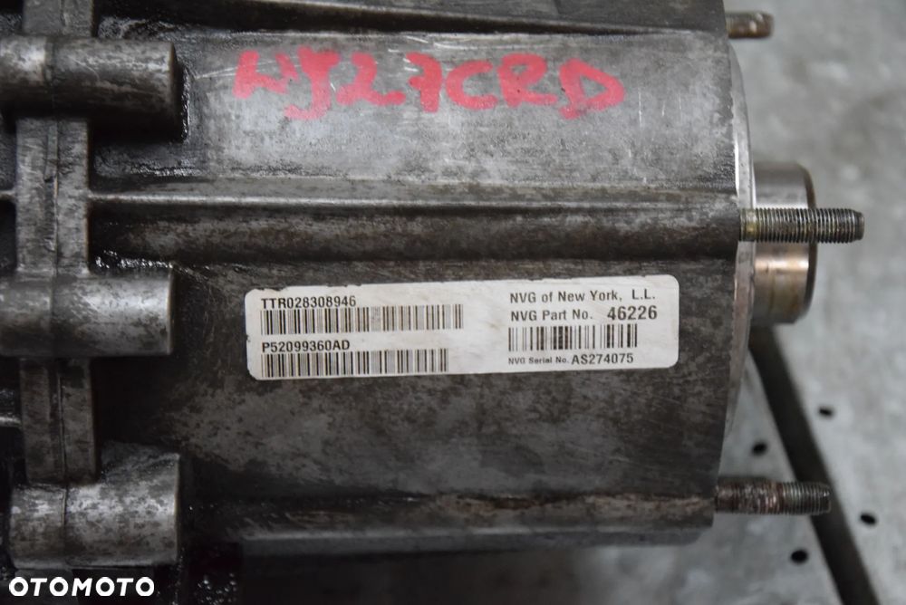 JEEP GRAND CHEROKEE WJ 2.7 CRD REDUKTOR - 3