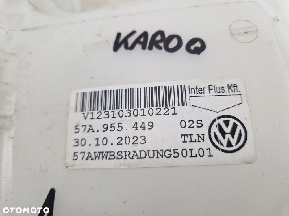SKODA KAROQ ZBIORNICZEK SPRYSKIWACZY 57A955449 - 3