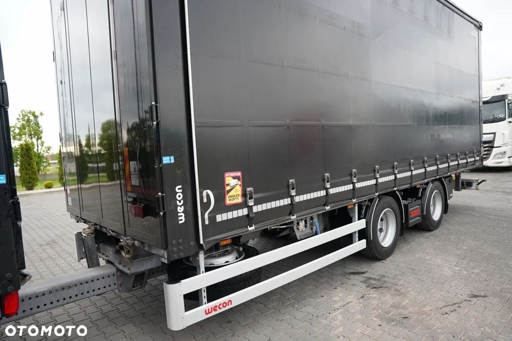 DAF XF 480 / ZESTAW TANDEM 120 M3 / PRZEJAZDOWY / KLIMA POSTOJOWA / 7,7 M + 7,7 M / WECON / 2022 ROK - 13