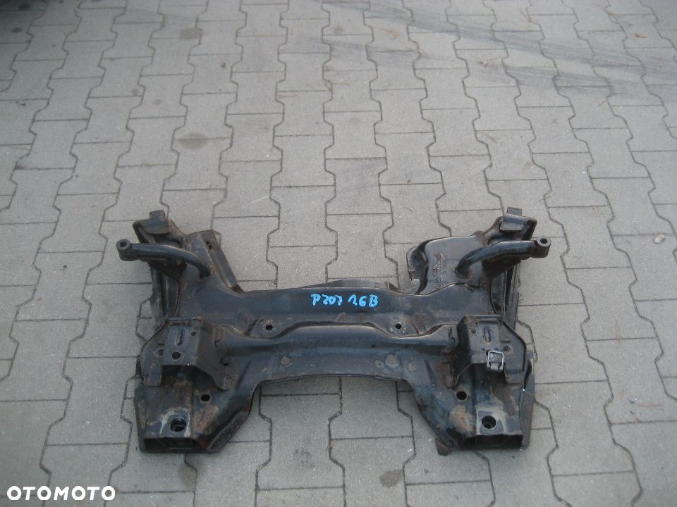peugeot 207 06-12r  1,6 b 1,6vti wózek sanki trawersa zawieszenie przód - 1