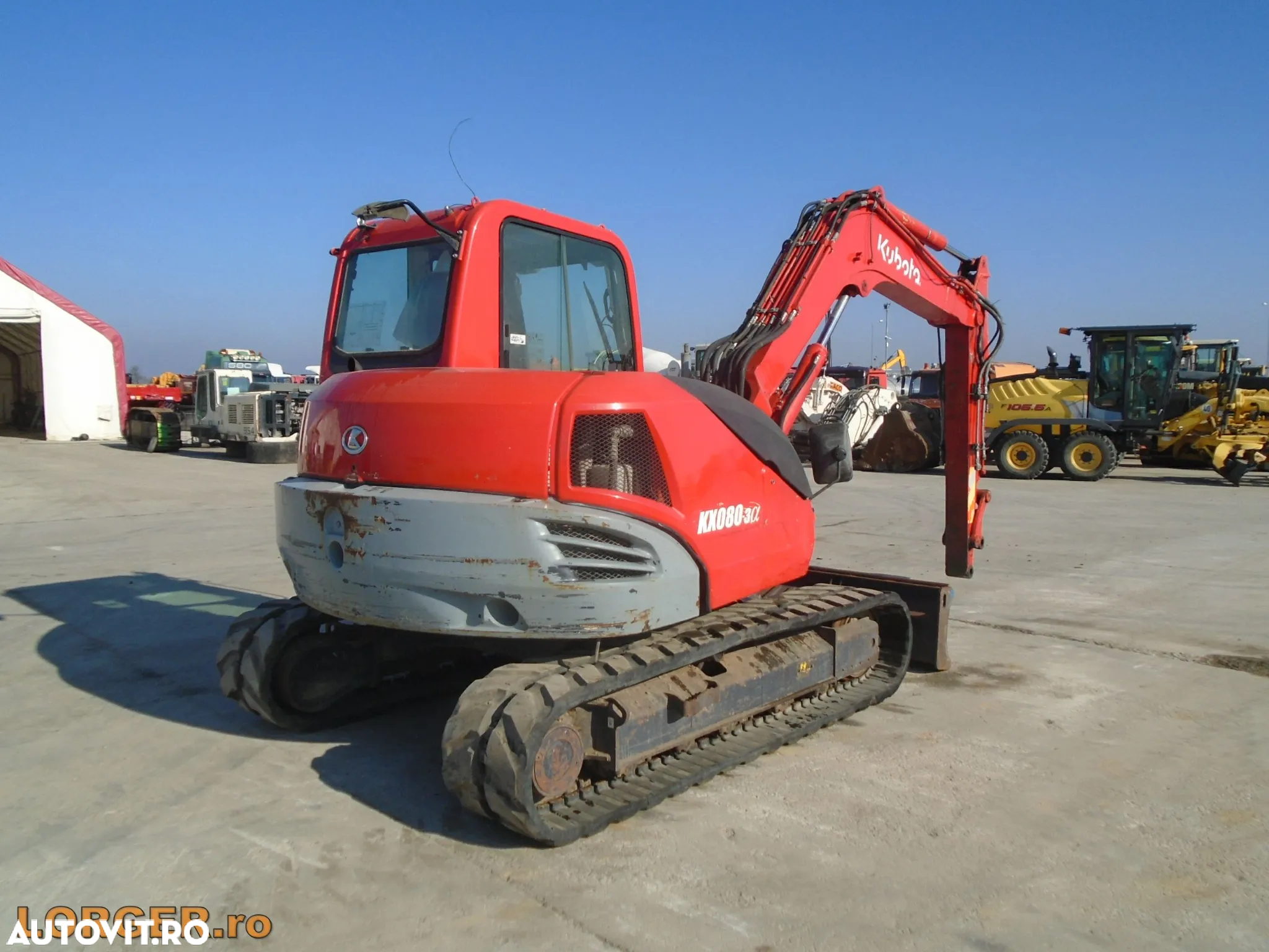 Kubota KX080-3 - 3
