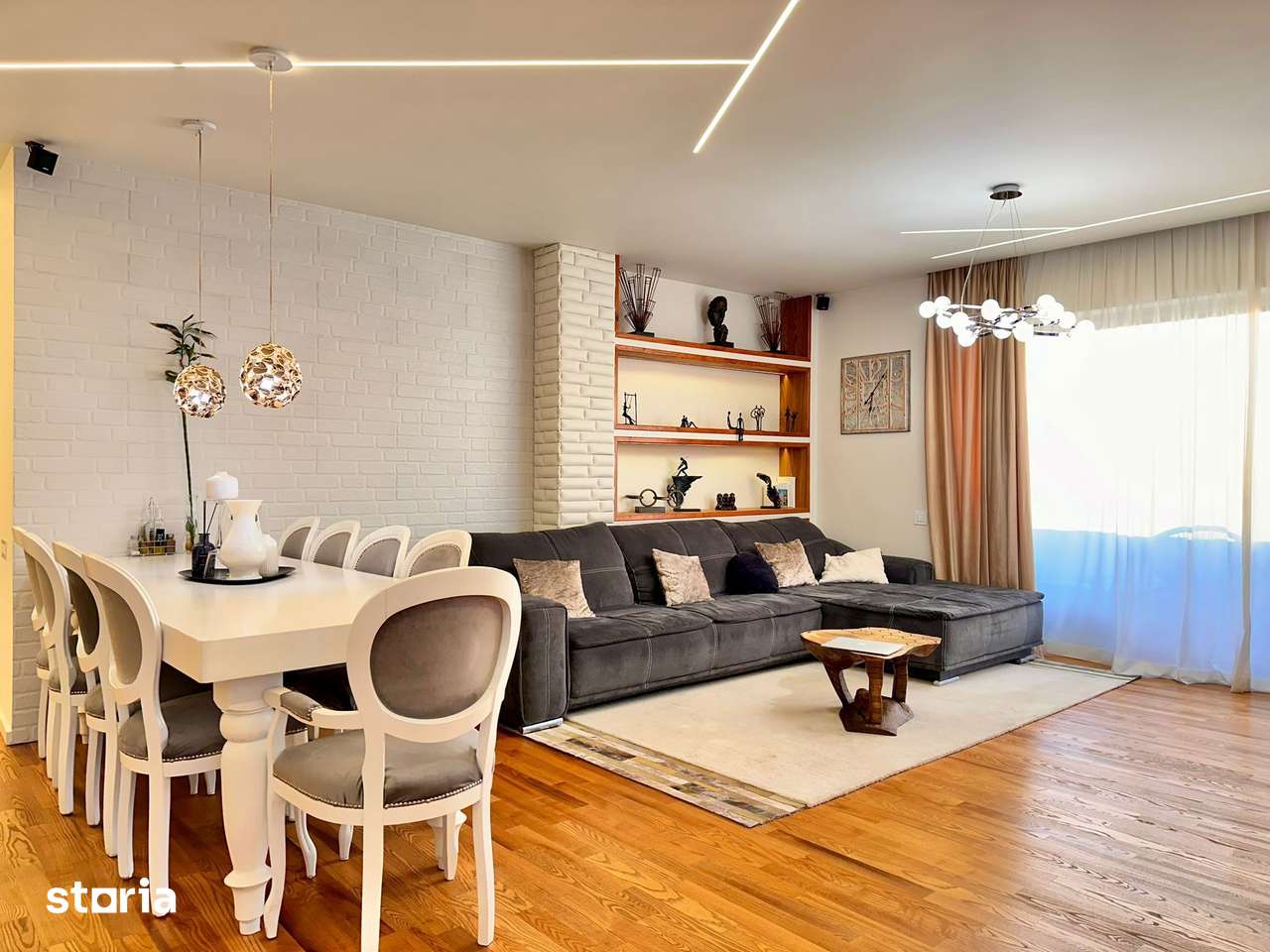 0% COMISION Penthouse ultrafinisat,180 mp +250 mp terasa,garaj dublu - Imagine principală: 4/20