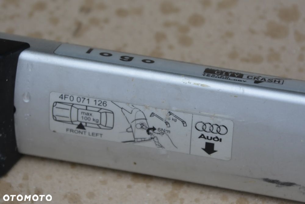 Audi A6 C6 Sedan Bagażnik Dachowy Oryginał klucz - 5