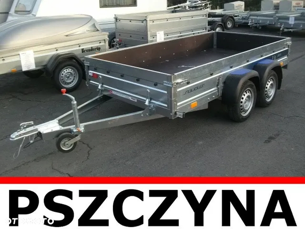 Faro SOLIDUS+ 750kg 300x150x35 WZMOCNIONE BURTY PRZYCZEPA NOWA!