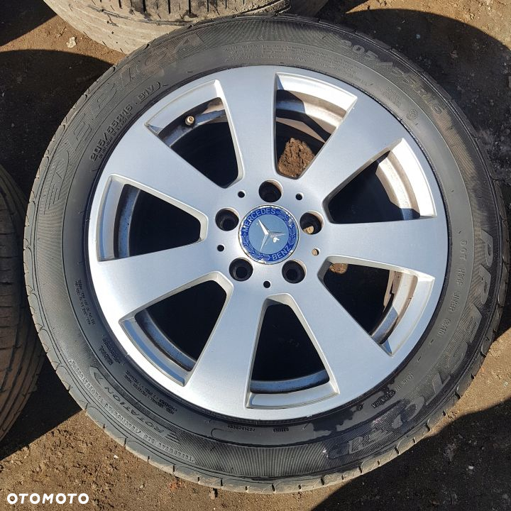 KOŁA KOLA MERCEDES C W204 16 OPONY 205/55/16 LETNIE - 3