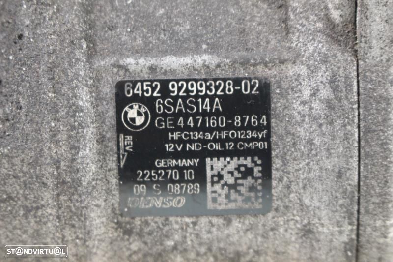 Compressor Do Ac / Ar Condicionado Bmw 1 (F20)  9299328 / 6Sas14a / Ge - 6