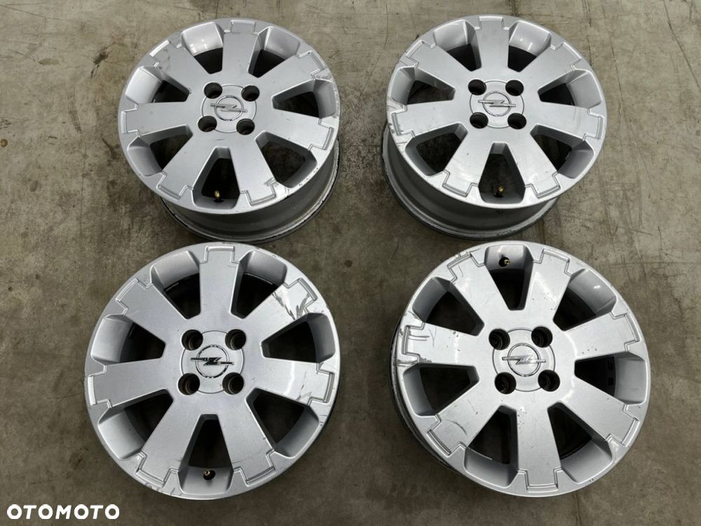 Felga Opel Meriva A Corsa C Tigra B 99-08r. 6jx15 ET43 4x100 felgi aluminiowe 15 cali Ronal KOMPLET - 1