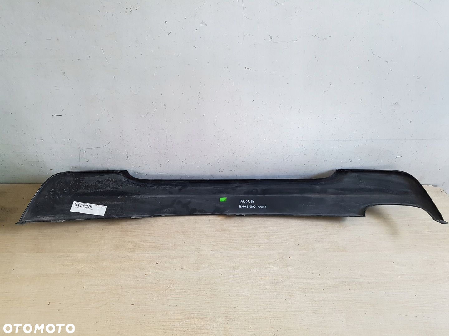 BMW 3 E92 E93 spoiler zderzaka tył dyfuzor 51128041191 - 2