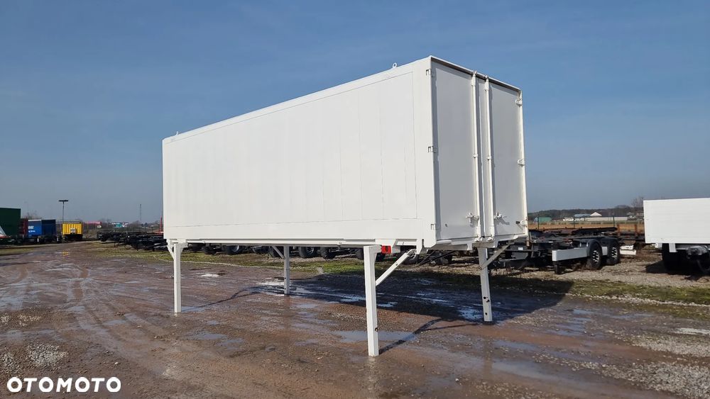 Krone 14.500zł netto KONTENER BDF JAK NOWY KRONE 7.45x2.25 STALOWY ZAMYKANY DRZWIAMI ST.IDEALNY MOŻLIWOŚĆ TRANSPORTU - 4