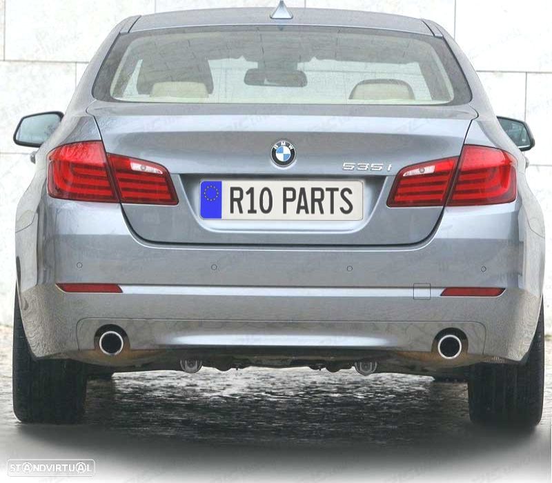 PÁRA-CHOQUES TRASEIRO BMW F10 2 SAIDAS COM PDC - 2