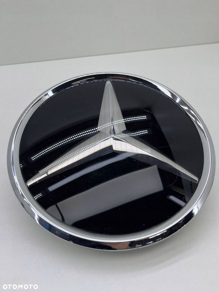 MERCEDES W253 W213 EMBLEMAT ZNACZEK LOGO POD RADAR PODGRZEWANY A0008880500 - 2