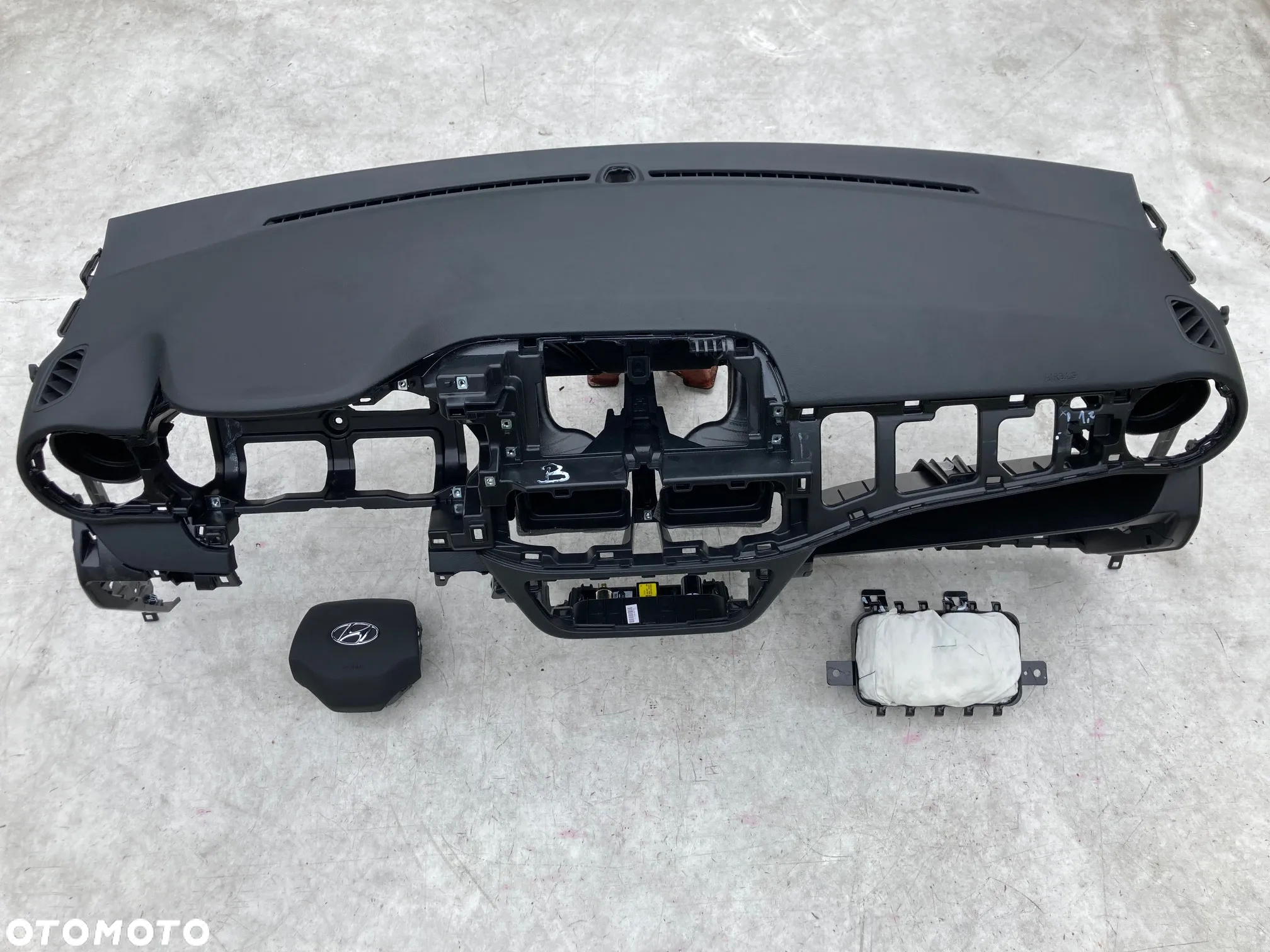 HYUNDAI I10 3 III DESKA KONSOLA KOKPIT PULPIT PÓŁKA PARAPET AIRBAG naprawa regeneracja Razw2 !!! - 2