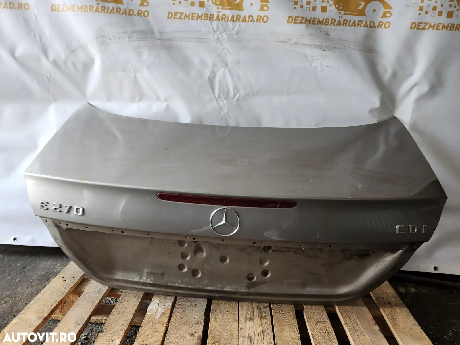 Capota Spate Portbagaj Mercedes E Class W211 An 2004-2005-2006-2007-2008-2009 Originala Aliminiu - - 4