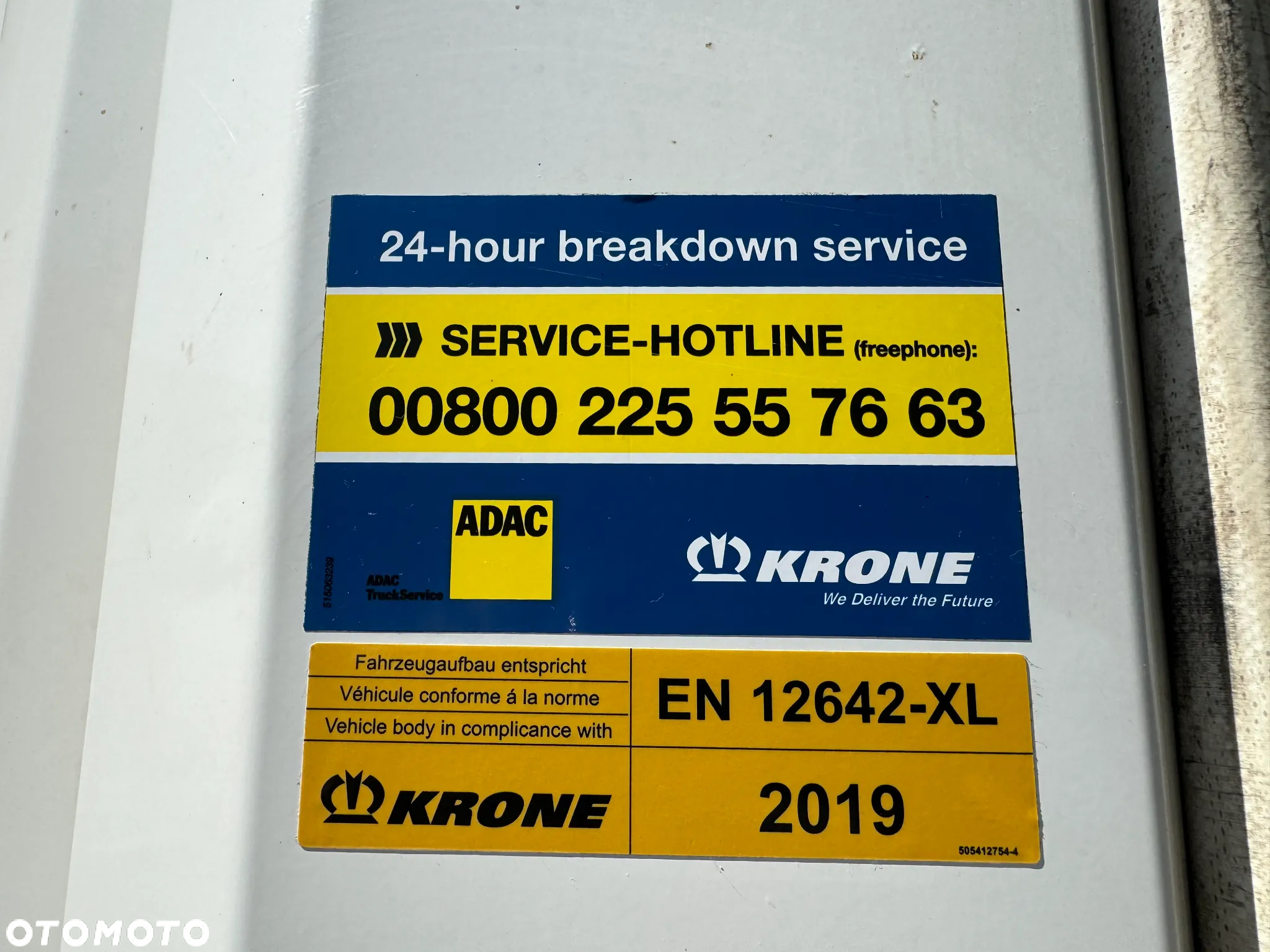 Krone Coilmulde, Rozsuwany tył, Maxi 385/55R22,5 - 39