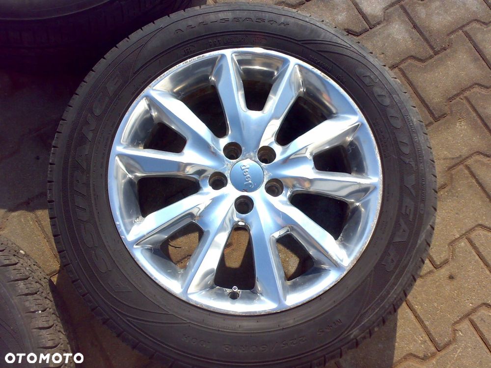 jeep cherokee kl v limited 14-18 felgi koła orginał 18'' - 5