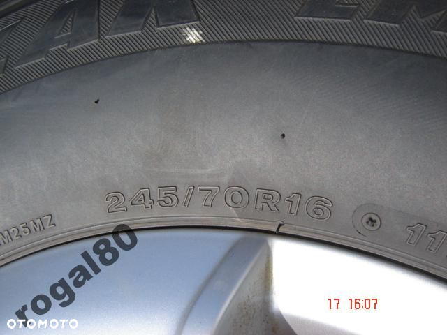 VW AMAROK 2H0 FELGI ORYG.Z OPONAMI BRIDGESTONE - 3