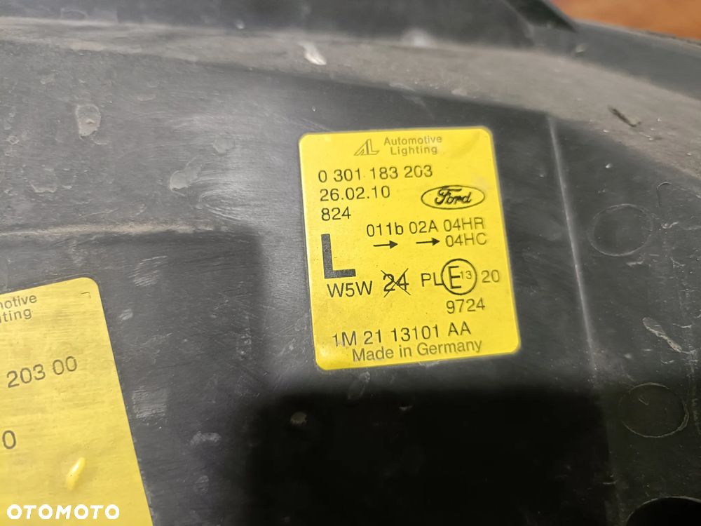 FORD GALAXY I MK1 00-06 LIFT 2000 r. LAMPA LEWY PRZÓD LEWA PRZEDNIA LP EU 0301183203 * - 10