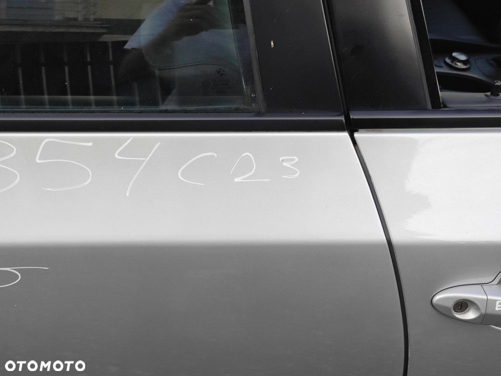 DRZWI PRAWY TYŁ TYLNE BMW E61 354 TITANSILBER ORG LAKIER - 4