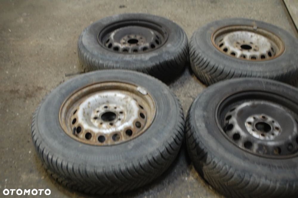 FELGI STALOWE + OPONY ZIMOWE 4X98 KLEBER 155/80R13 2022R. FIAT PANDA OPEL - 11