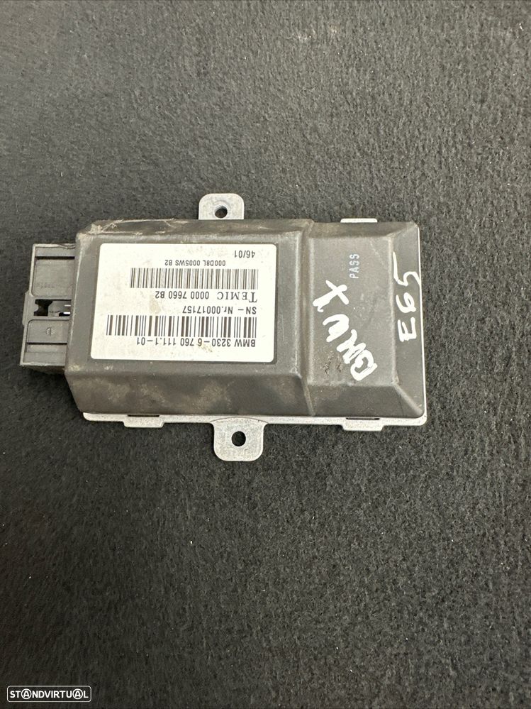 Original BMW 7 E65 coluna de direção coluna de volante Módulo de controlo (x2 em stock) - 3