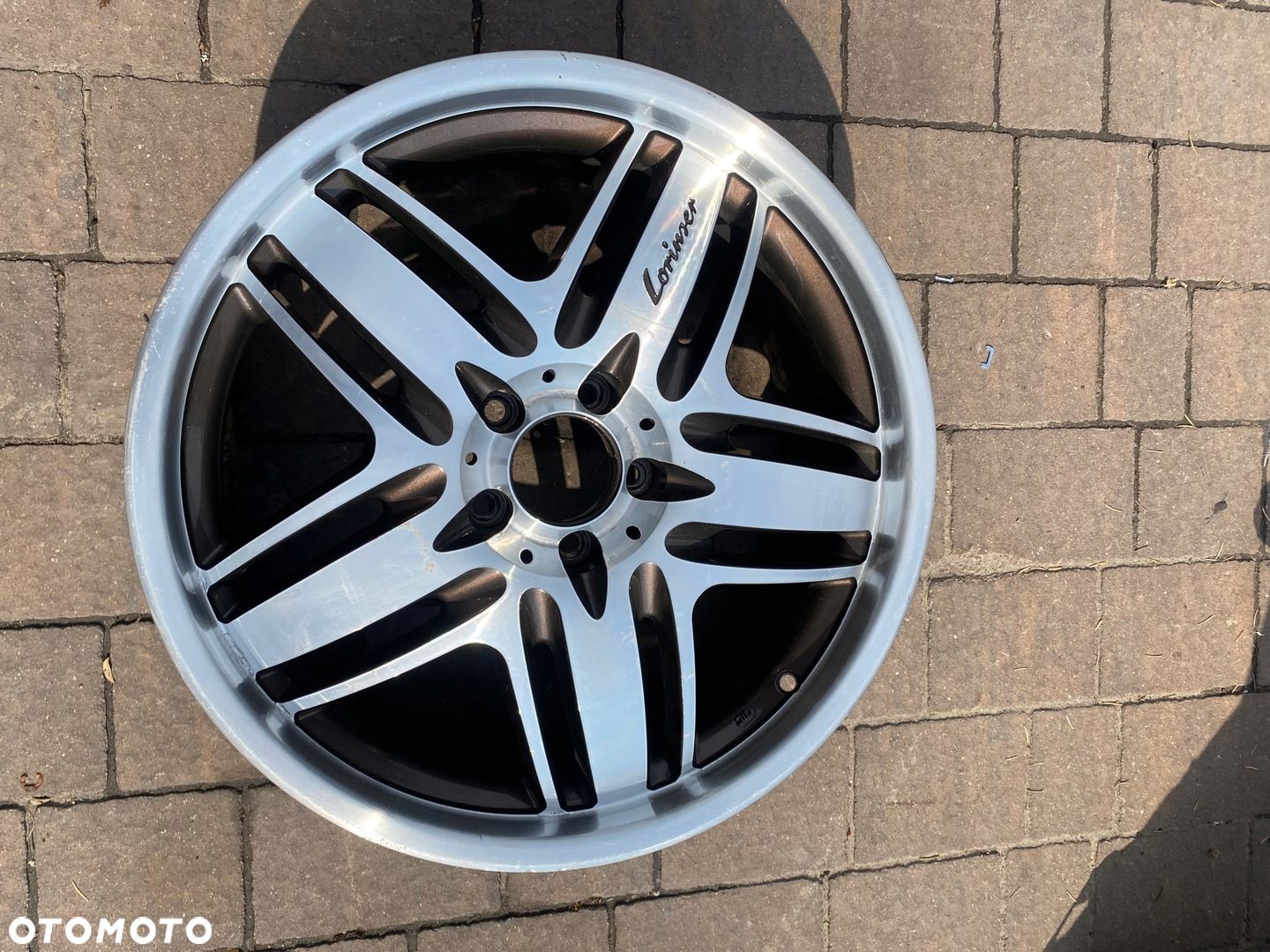 FELGA LORINSER RS9 19X8.5 5X112 MERCEDES ORG. - 1