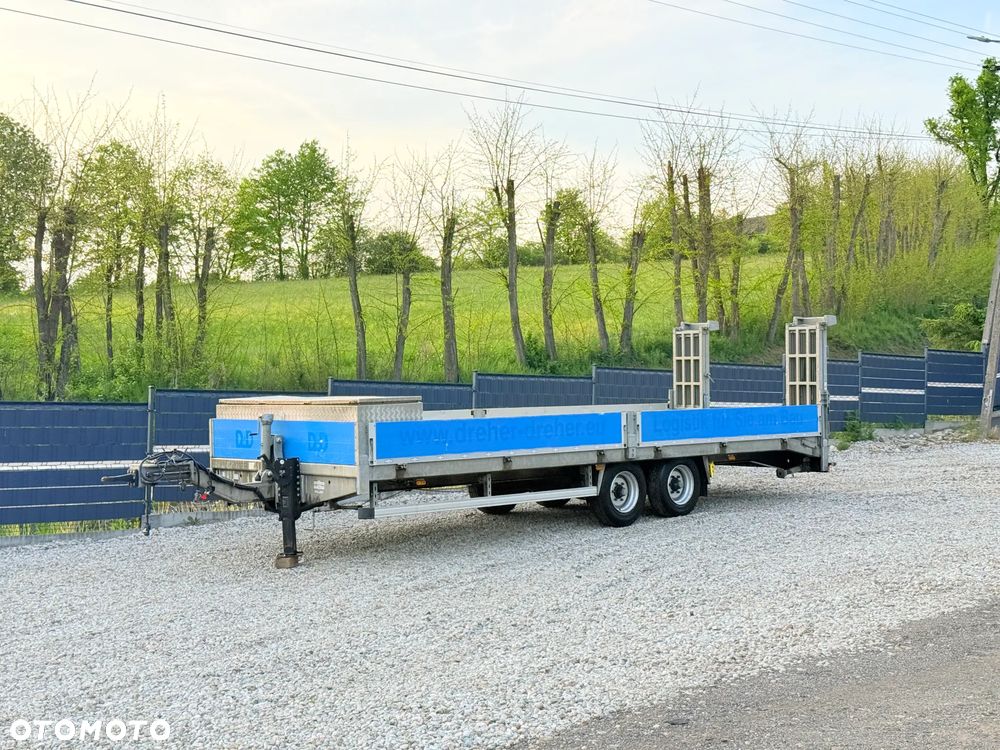 Humbaur * Przyczepa Tandem Humbaur * Niskopodwoziowa * 7.20 Długa * Najazdy * - 1