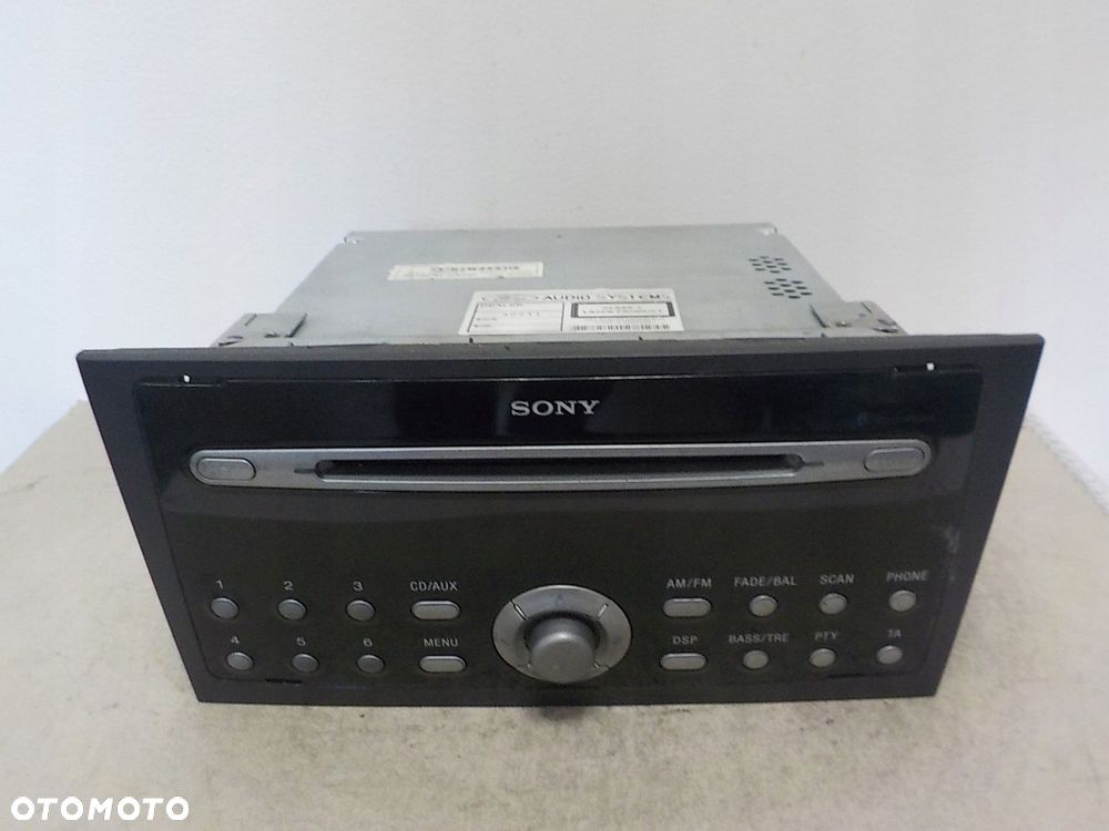 FORD MONDEO MK3 LIFT SONY RADIO FABRYCZNE KOD - 1