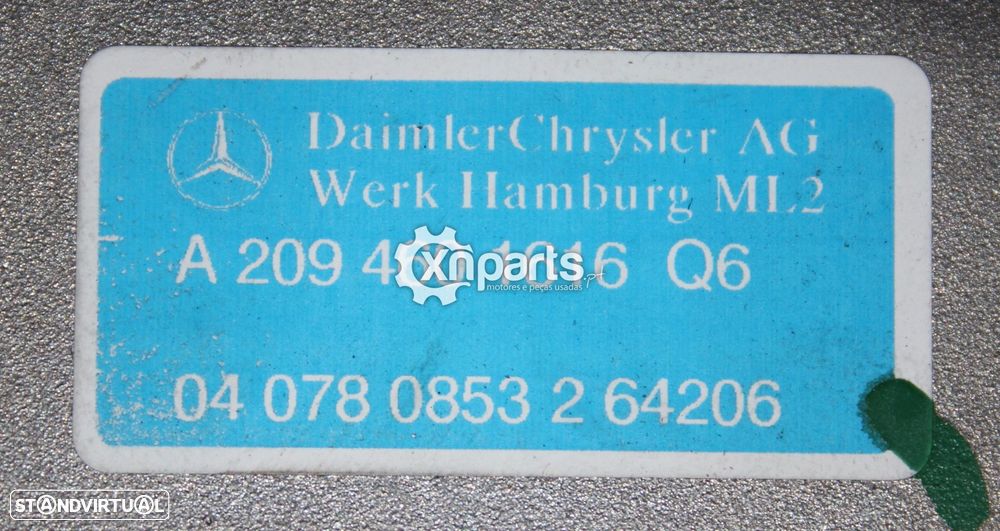 Coluna de Direção MERCEDES-BENZ CLASSE C (W203) 2000 - 2007 REF. A 209 460 1616... - 8