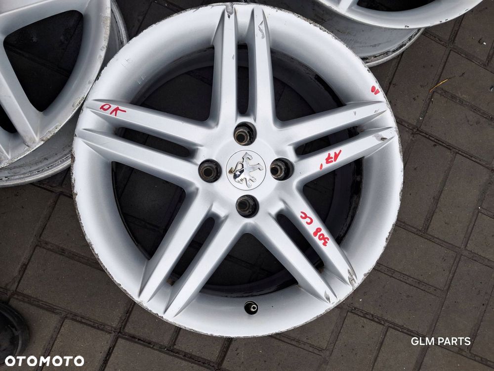 peugeot 308 cc felgi aluminiowe 17" 4x108 et32 9673739077 - 12
