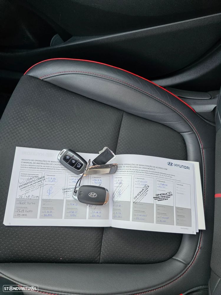 Hyundai Kauai 1.0 T-GDi Premium Pele/Tec Ver.+Nav+Vision - 17