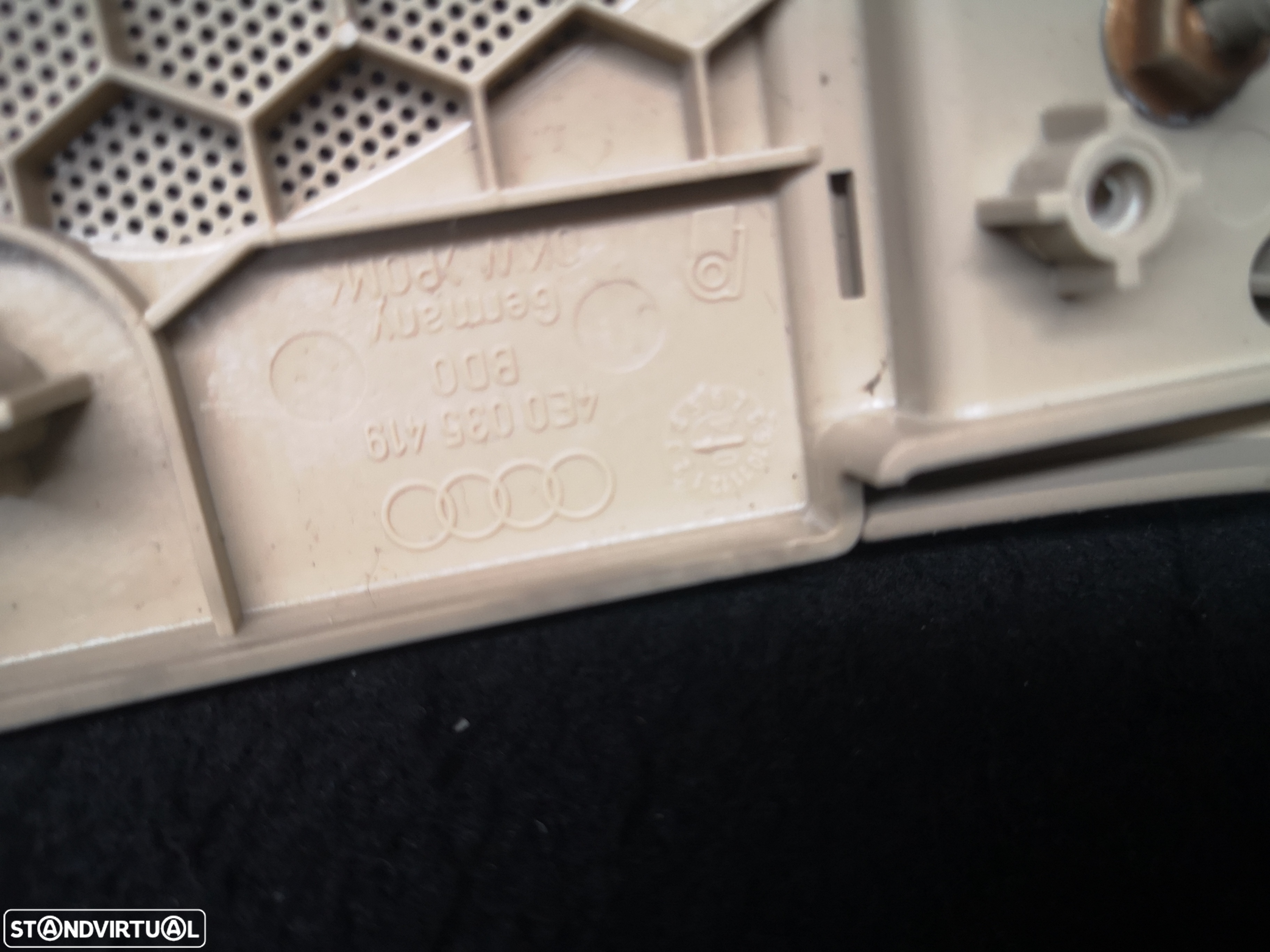 Tampa  coluna de som da porta traseira esquerda BOSE originais Audi S8 A8 d3 4e0 2003-2009 - 5