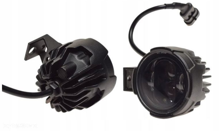 Uniwersalny zestaw lamp halogenów przeciwmgielnych, halogeny motocyklo - 3