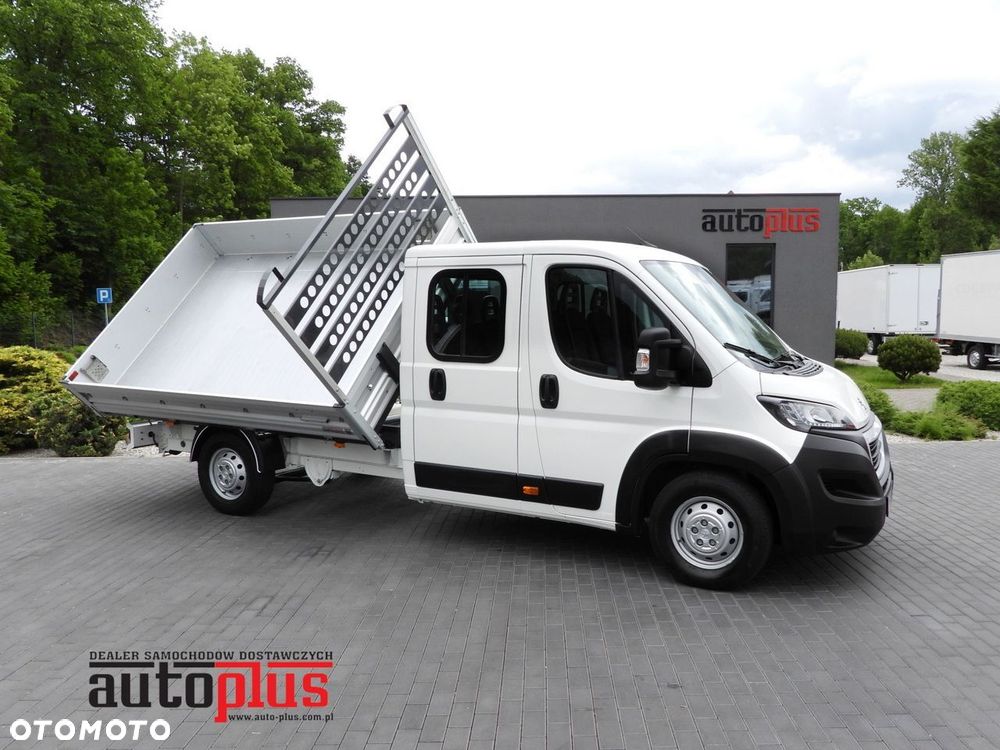 Peugeot BOXER WYWROTKA TRÓJSTRONNA PODWÓJNA KABINA DOKA 7 MIEJSC LEDY KLIMATYZACJA  165KM - 2