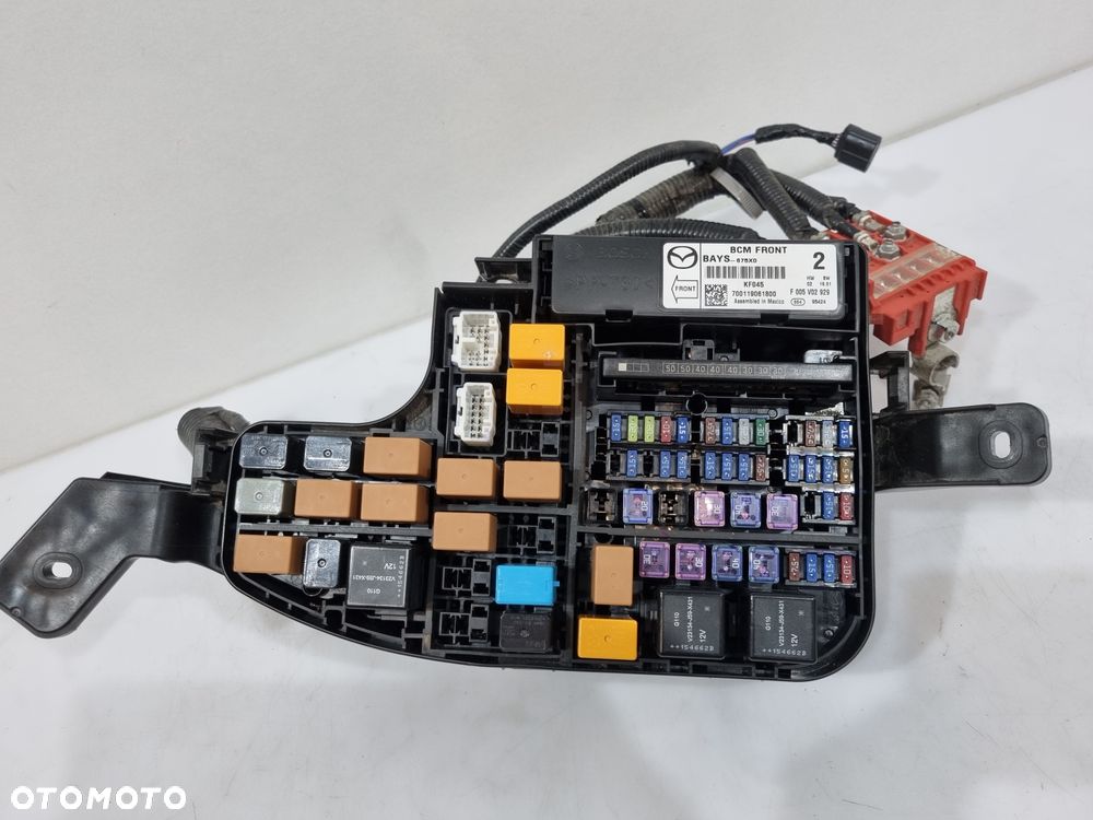 MAZDA 3 III BM BN 1.5 DIESEL SKRZYNKA BEZPIECZNIKÓW BHR1-66767 B62S-66761 - 6