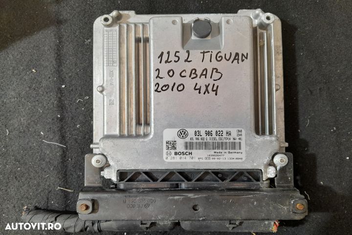 Calculator motor ECU 03L906022HA 03L906022HA Volkswagen VW Tiguan 1 5 - 1