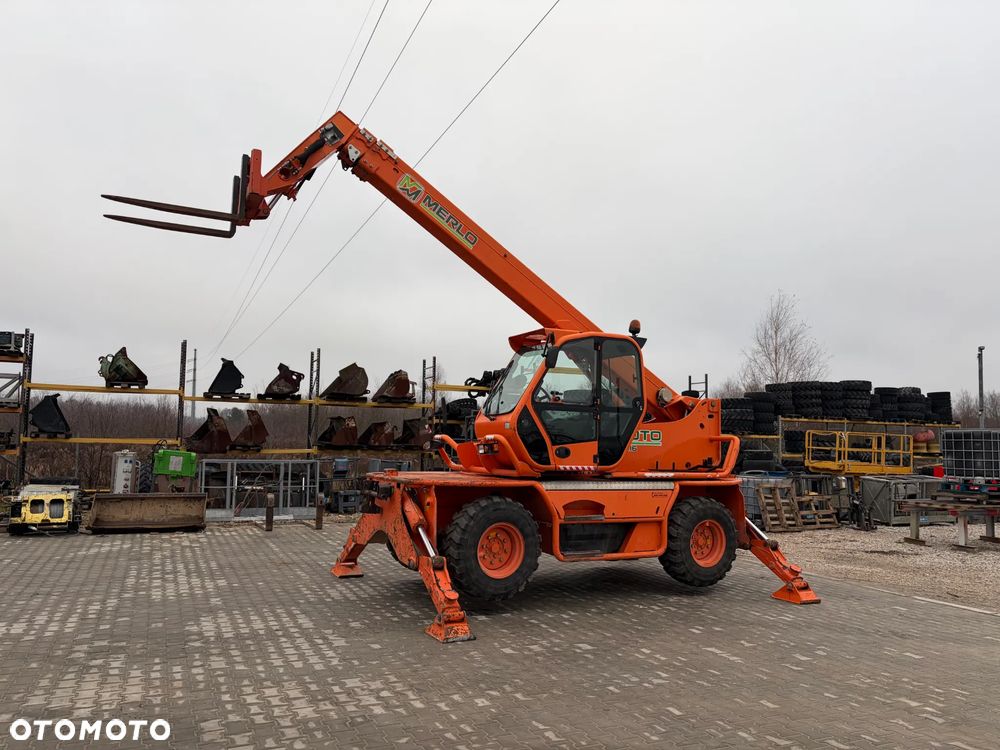 Merlo Roto 38.16 + kosz ładowarka teleskopowa obrotowa - 7