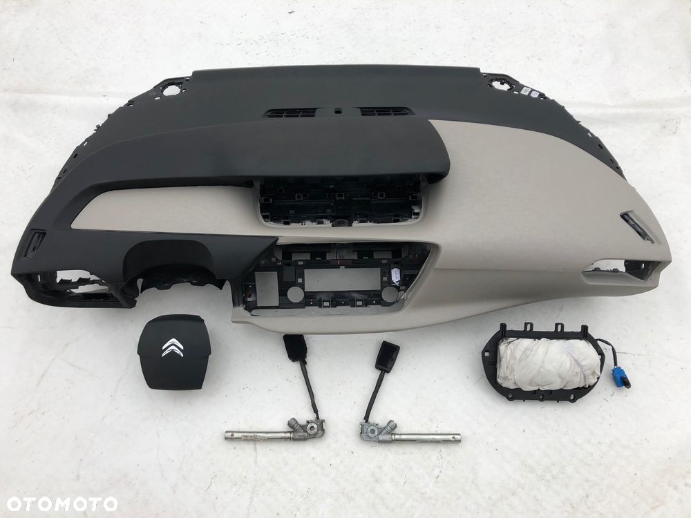 CITROEN C4 PICASSO II 2 DESKA KONSOLA KOKPIT PULPIT PÓŁKA PARAPET PODUSZKI POWIETRZNE AIRBAG PASY PAS NAPINACZE DOPINACZE NAPINACZ DOPINACZ - 2