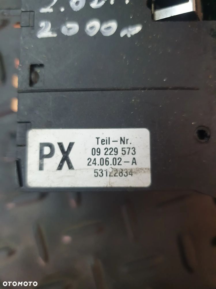 OPEL OMEGA B FL WŁĄCZNIK ŚWIATEŁ PX 09229573 EUROPA - 3