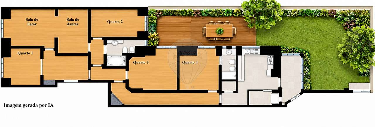 Apartamento T4 para venda - Grande imagem: 2/21