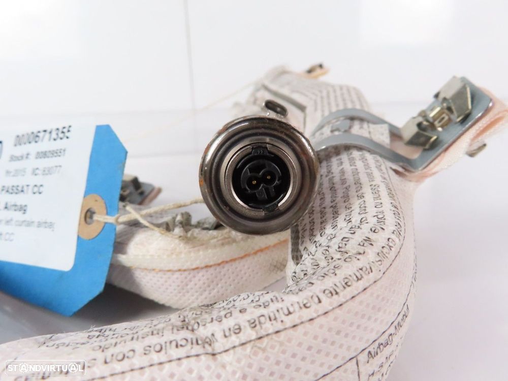 Airbag Cortina Esquerdo Usado / Original VW PASSAT CC (357) 3C8880741C - 2