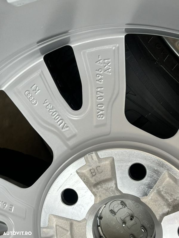 vând jante originale Audi A3 pe 16” noi cu anvelope noi - 9