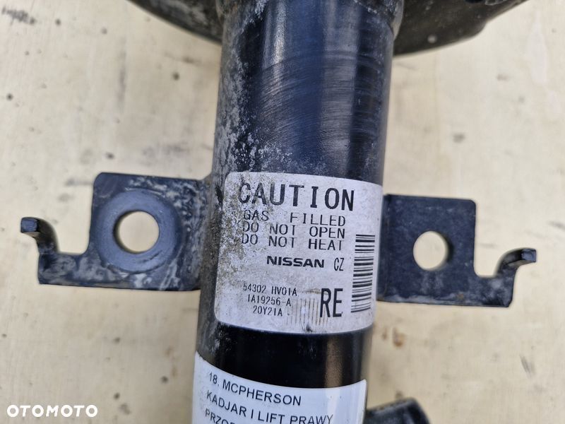 RENAULT KADJAR LIFT 1.3 TCE MCPHERSON AMORTYZATOR ZWROTNICA PRAWY PRZÓD - 3