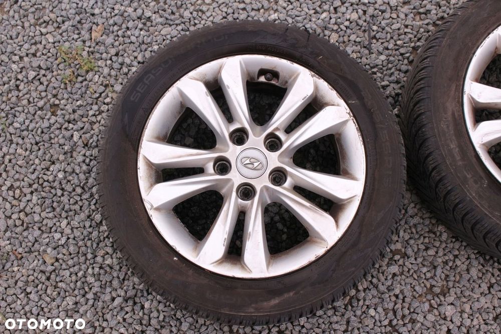 KOŁA FELGI KOMPLET OPONY WIELOSEZONOWE HYUNDAI i30 5x114.3 ET50 6,5x16 - 4