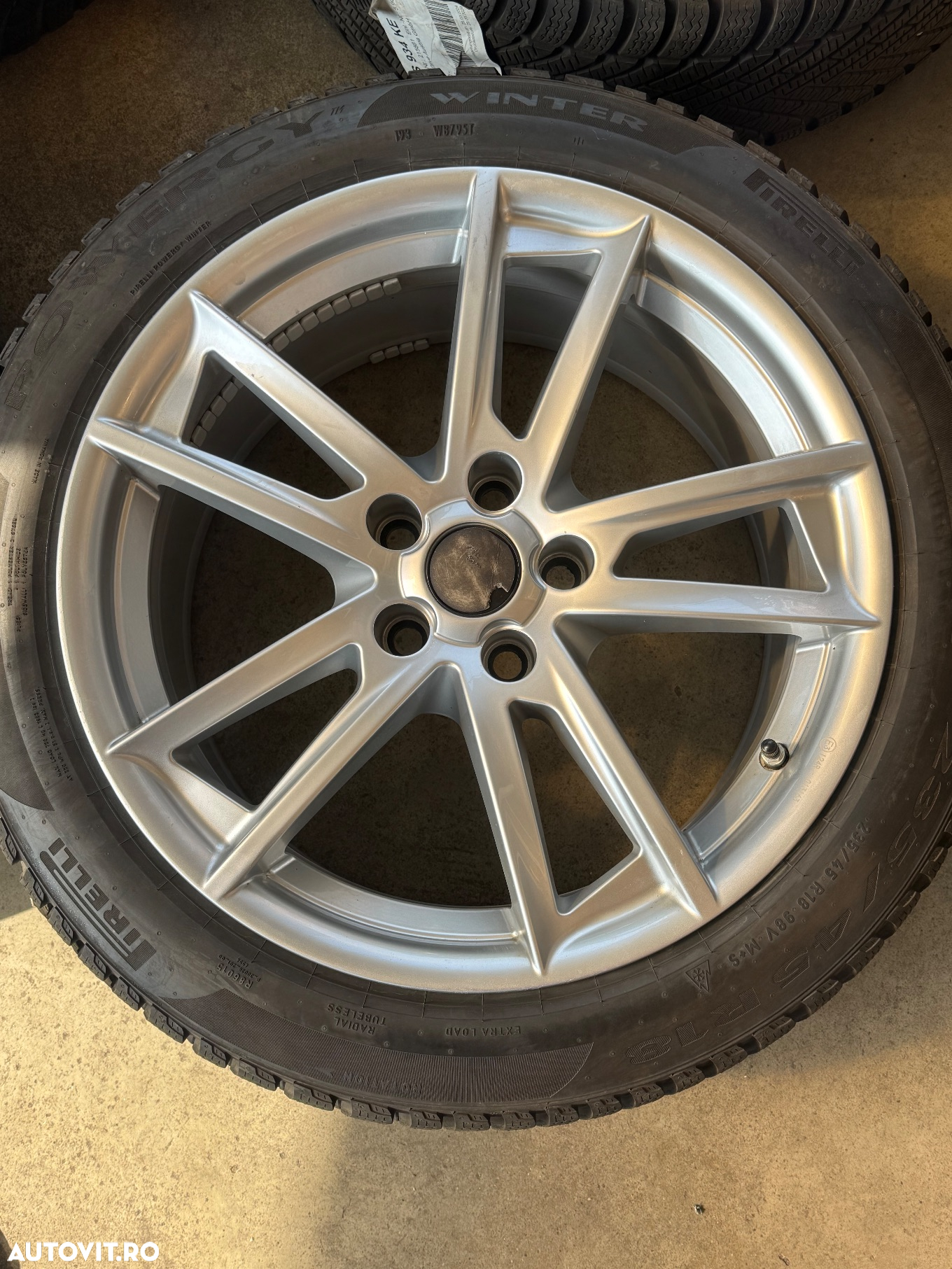 Vând jante originale Tesla 3 pe 18” cu anvelope de iarnă ca noi - 5