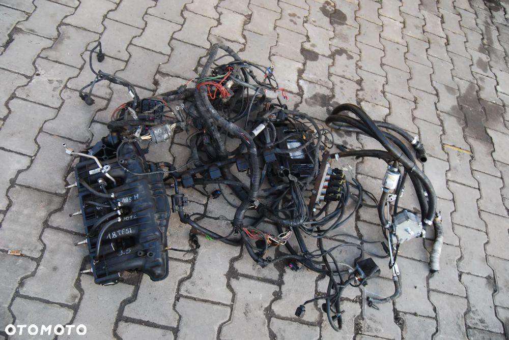 INSTALACJA GAZOWA MTM STEROWNIK SILNIKA KOLEKTOR SSĄCY KOMPLET 1.8 TSI AUDI A4 B7 SEAT SKODA VW PASSAT B6 06H133201E 67R-010185 - 1