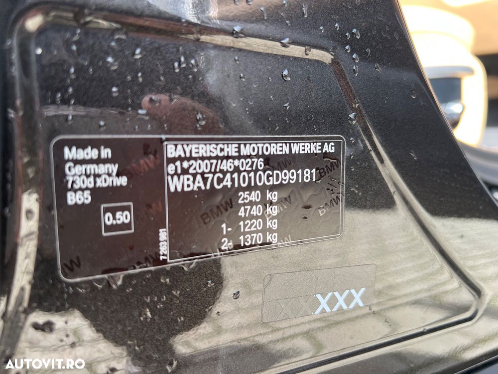 BMW Seria 7 730d xDrive - 36