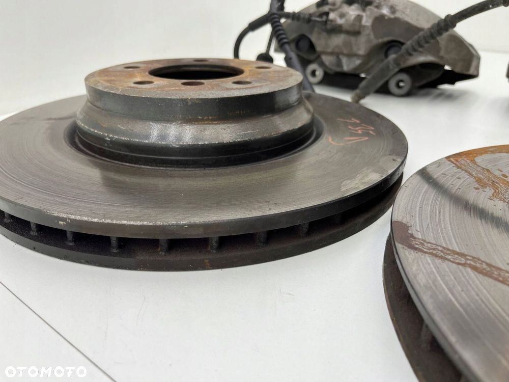 BMW 3 E92 E93 M57 335D TARCZE ZACISKI HAMULCOWE PRZÓD KOMPLET - 5