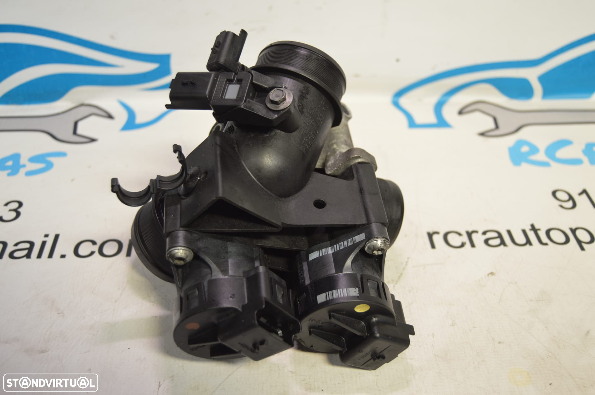 CORPO BORBOLETA VALVULA EGR MINI COOPER R56 1.6D 110CV 9HZ 9655971880 PEUGEOT 307 308 407 CITROEN C3 C4 MAZDA 3 FOCUS II 2 MK2 - 2