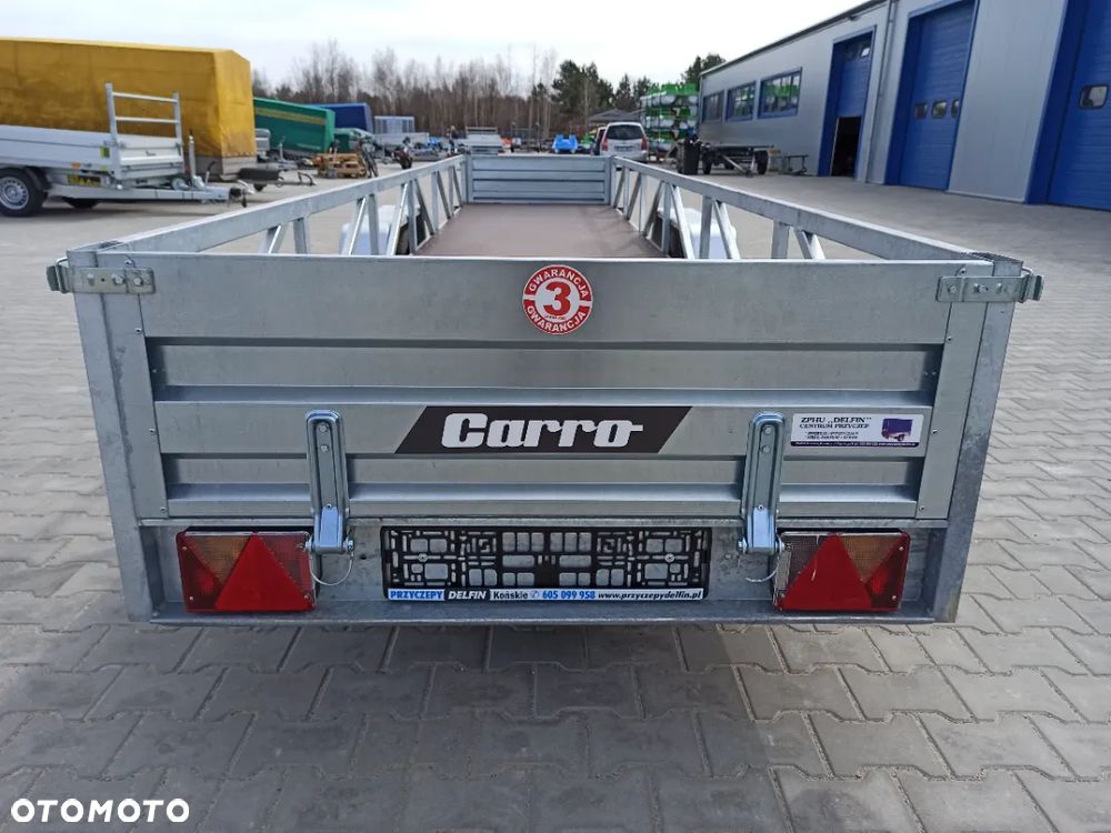 Carro Przyczepa dłużyca ramowa 612x123 cm, 750 kg - 2