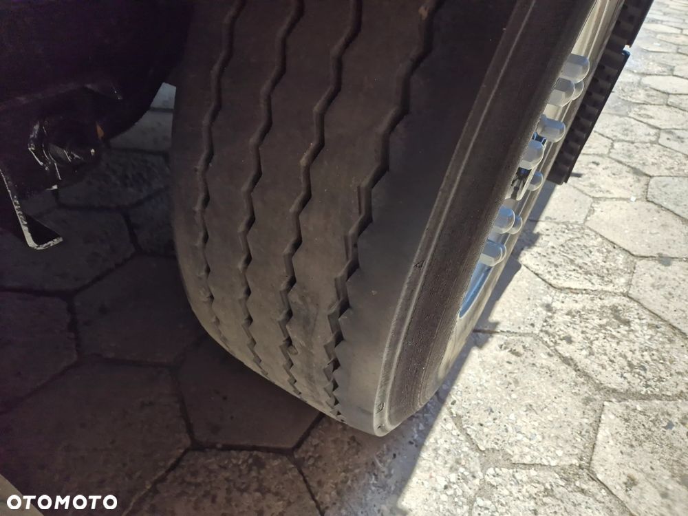 Krone BURTOWA BUDOWLANA VARIOS PÓŁMEGA 385/55 z Niemiec / ALUFELGI / stan bardzo dobry / PODNOSZONA OŚ I DACH / BPW firanka burto-firanka firana burtówka burto firanka - 26